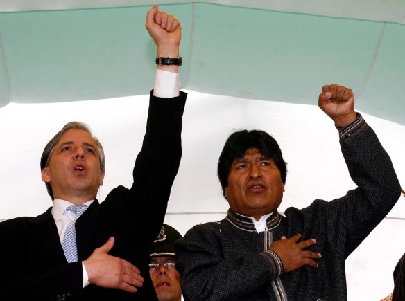 morales, evo-garcía linera, álvaro