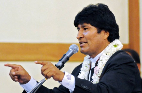 BOLIVIA-MORALES