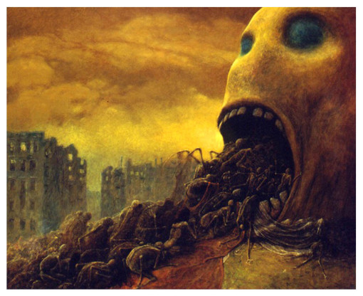 Z. Beksinski "Un Bello Infierno"