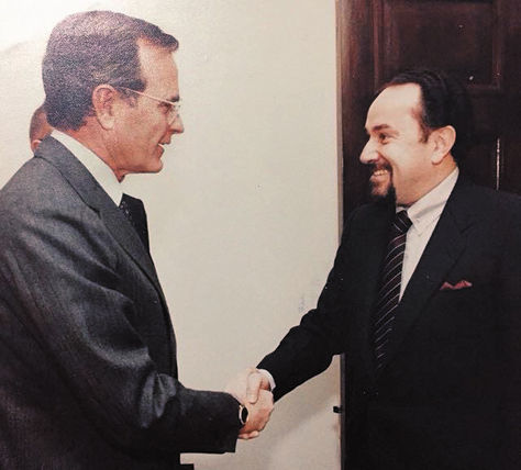 Miguel Schweitzer de Chile y José Ortiz Mercado de Bolivia